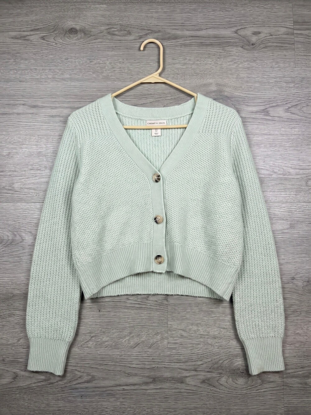 Sincerely Jules Mint Green Cardigan/Sweater Button Front